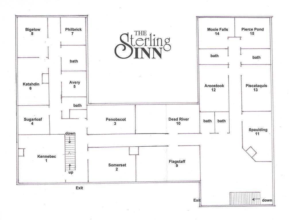 The Sterling Inn Caratunk Luaran gambar